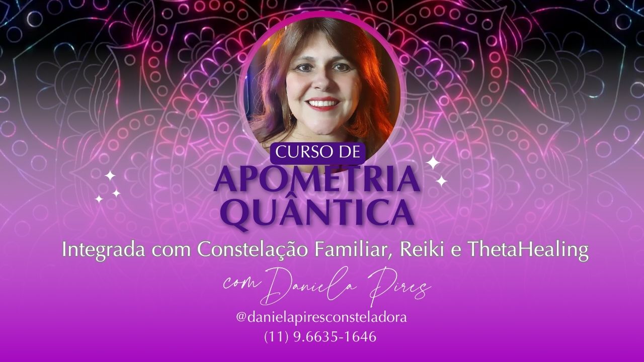 Curso de Apometria Quântica Integrativa com a Ativação dos Mestres Ascensos